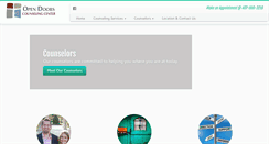 Desktop Screenshot of opendoorscc.com
